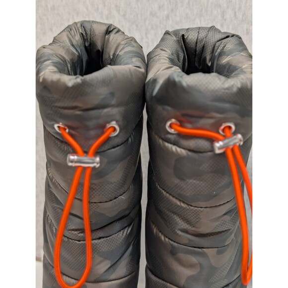 NWOB Steve Madden Clock Camo Puffer Drawstring Stilleto High Heel Boots Size 8 - Picture 3 of 11